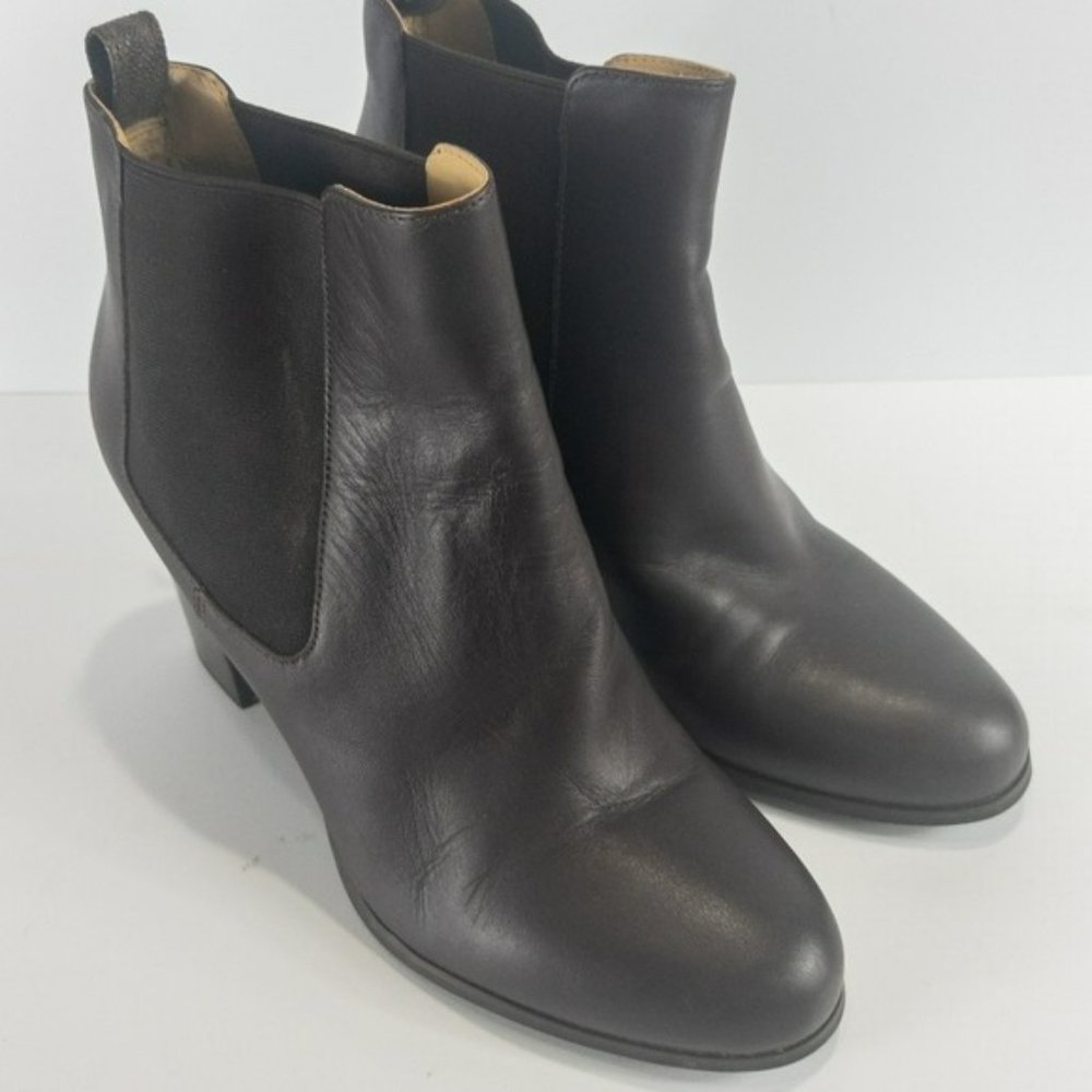 Michael Kors Lottie Booties Chocolate -10 - Picture 2 of 4